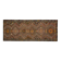 1970s Vintage Turkish Oushak Handmade Wool Cotton Orange Runner Rug 132X341