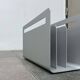 Porte-revues minimaliste en aluminium par Norman Foster pour Helit, Allemagne, années 1990