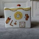 Porcelain inkwell with masonic motifs