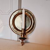 Rare Bronze Wall Lamp Early 20th Century Signed Arik V 1500