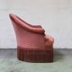 Fauteuil crapaud vintage