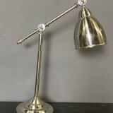 Chrome metal lamp