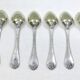 Moka spoons cross ribbons Christofle