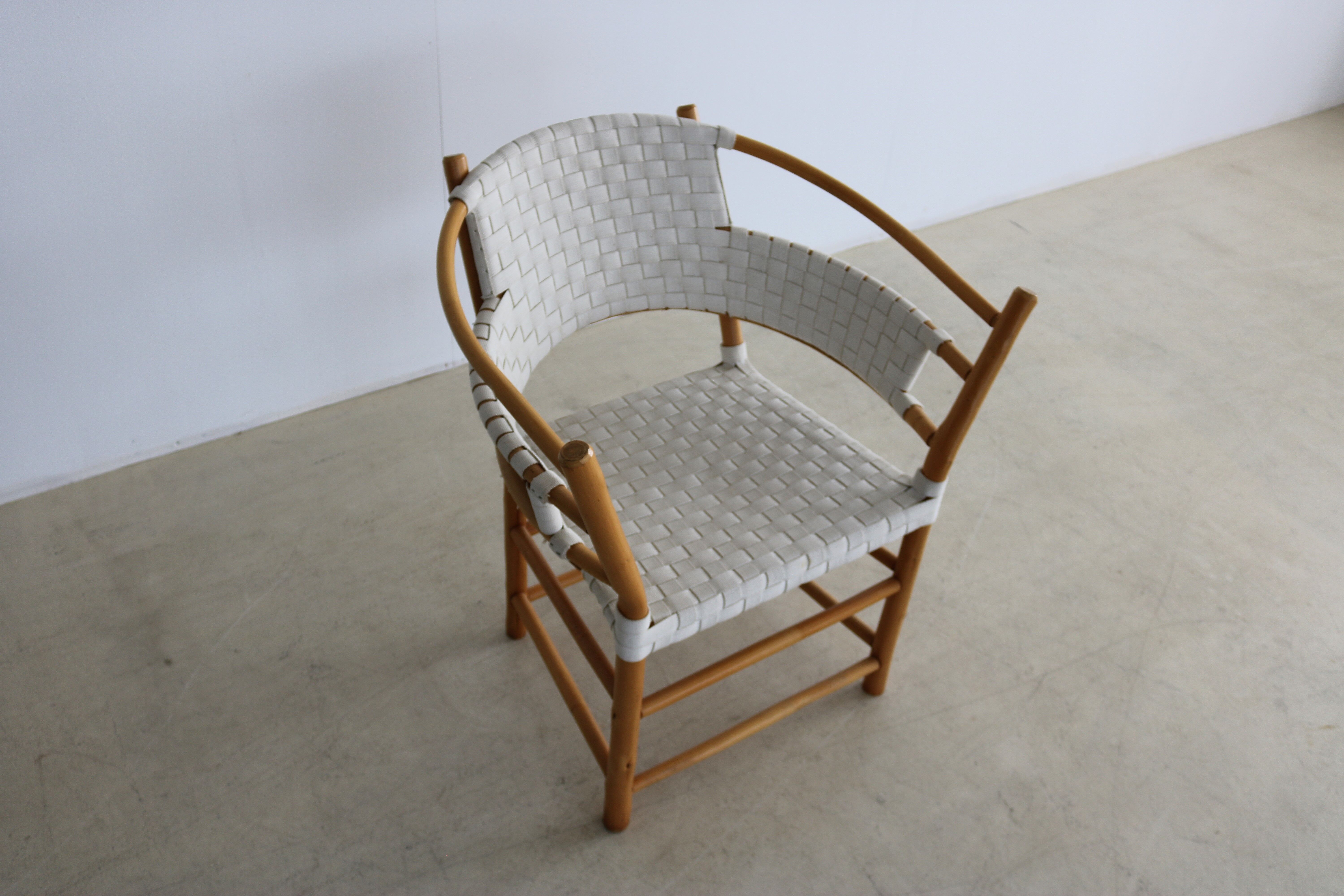 Vintage danish bamboo chair
