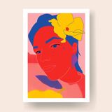 Lemon Girl - Illustration A4