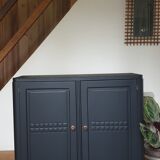 Black art deco buffet