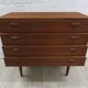 Scandinavian dresser by Kai Kristiansen vintage teak, 60