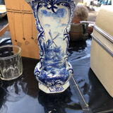 Delft style vase