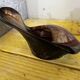 Vintage Vallauris ceramic shell shaped pocket tray