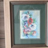 Lot of oils on cardboard