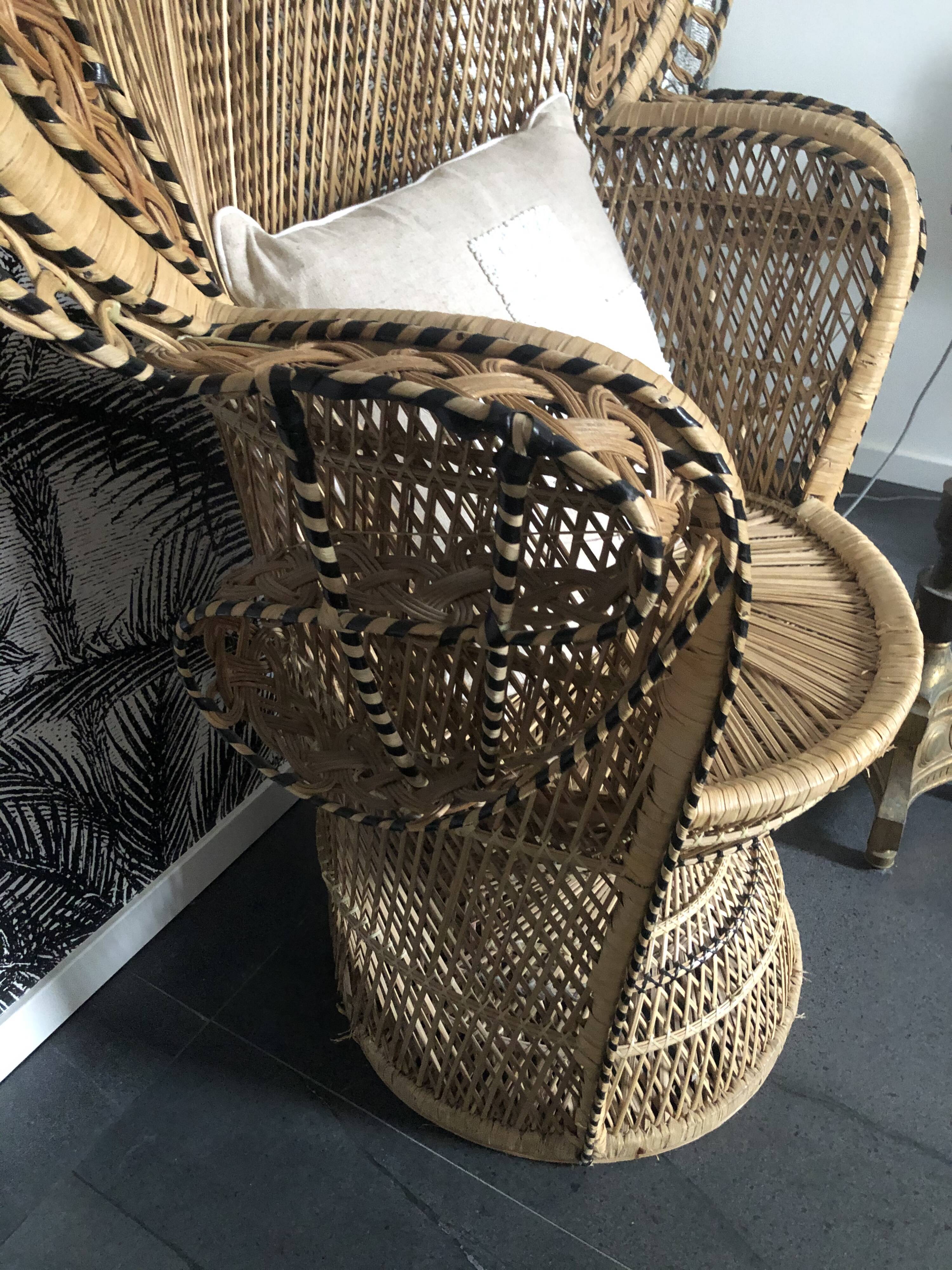 Vintage emmanuelle chair