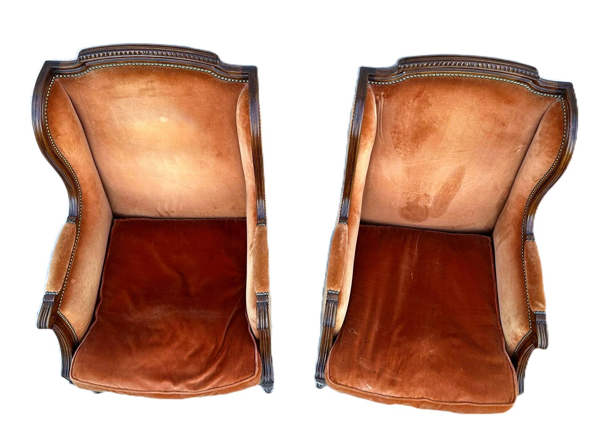 Paire de Fauteuils Bergère