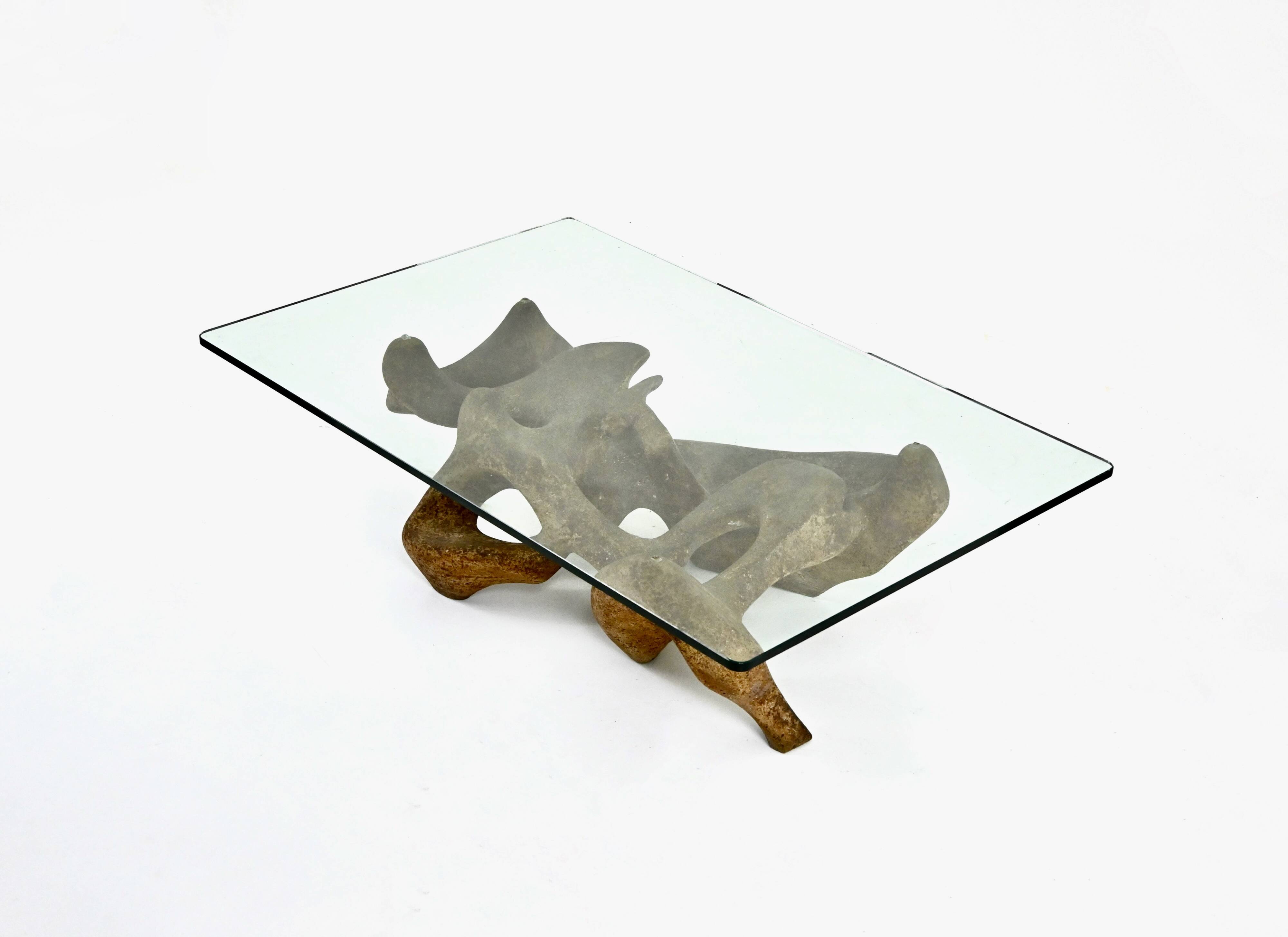 Coffee table by Claudio Trevi, 1970