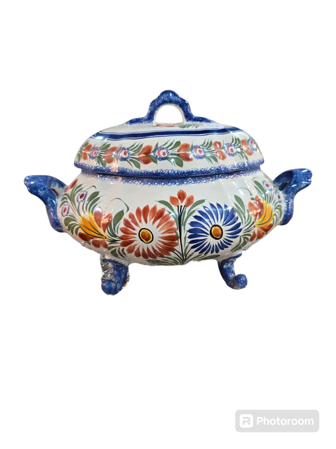 Henriot Quimper soup tureen