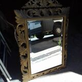 Giltwood mirror, Napoleon III period, 121x78 cm