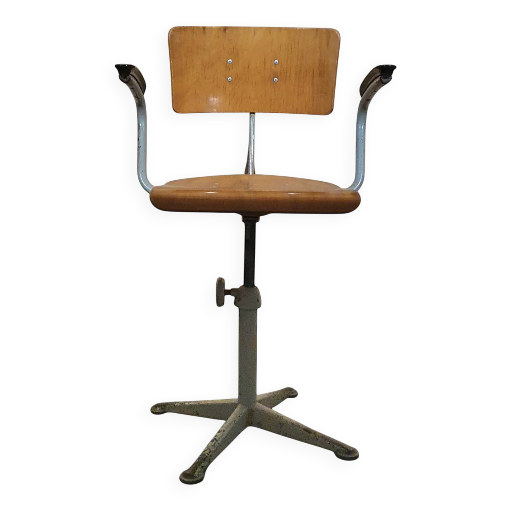 Friso Kramer for Ahrend Cirkel studio chair with arms / 1960s