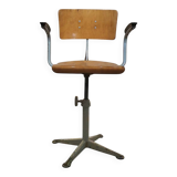Friso Kramer for Ahrend Cirkel studio chair with arms / 1960s