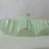 vintage mint green opaline glass pendant lamp chandelier lampshade
