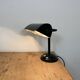 Vintage Black Bankers Desk Lamp, 1950s