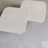 Coffee tables in travertine