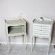 2 bedside table set style Louis XV patina