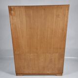 Vintage showcase in birch, 1970s