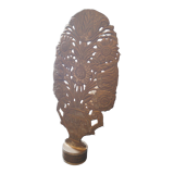 Metal lamp pushed back 1900