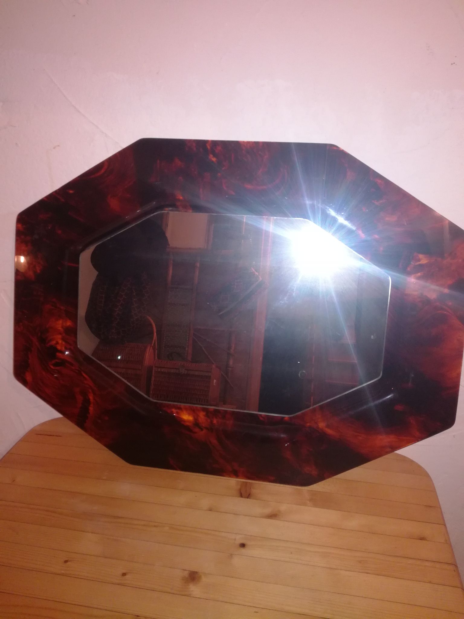 Art deco mirror - 60x45cm