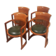 4 fauteuils modèle "Barrel" de Franck Wright pour Cassina