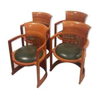 Armchairs model "Barrel"by Franck Wright  for Cassina