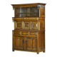 Oak tridarn cabinet, circa 1710