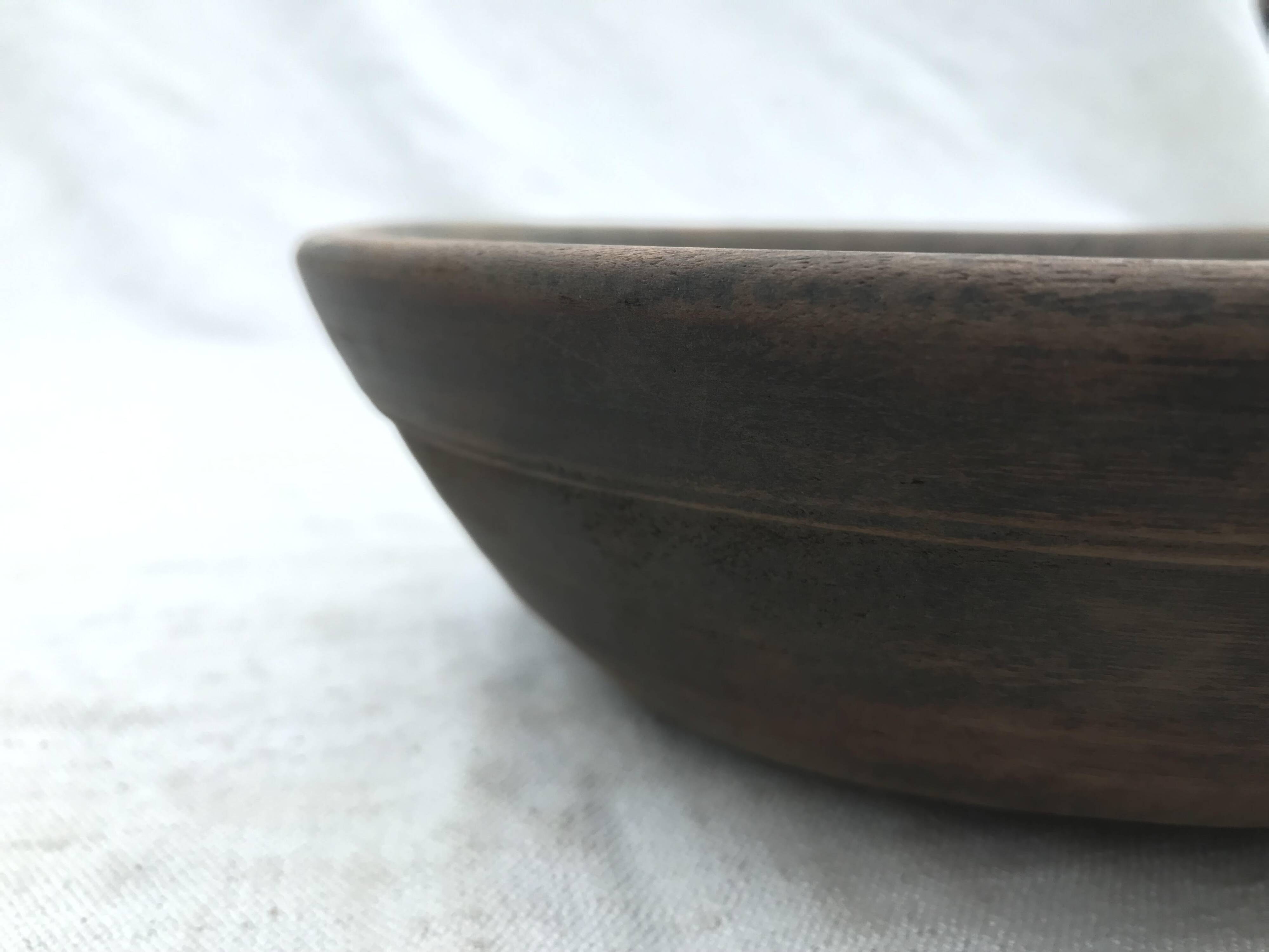 Antique wooden bowl