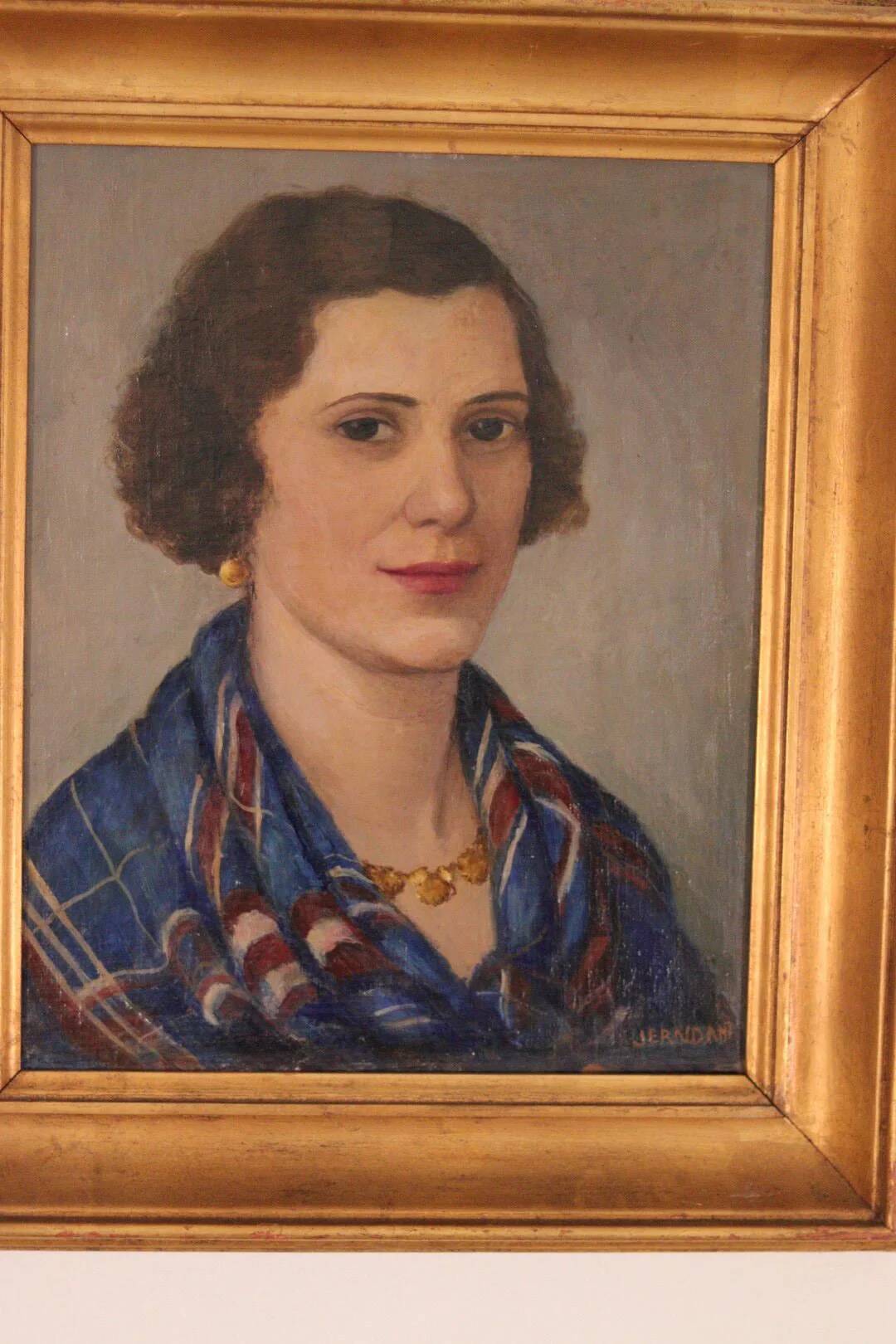 « Portrait de Lilly Lundberg » par Maj Jerndahl