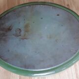 Green Invicta cast iron casserole