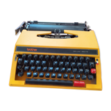 Yellow typewriter