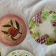 Barbotine plates