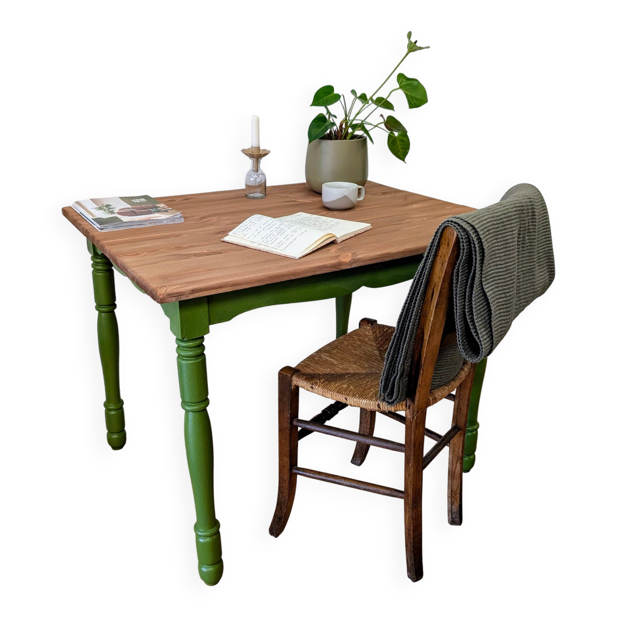 Desk, farmhouse table