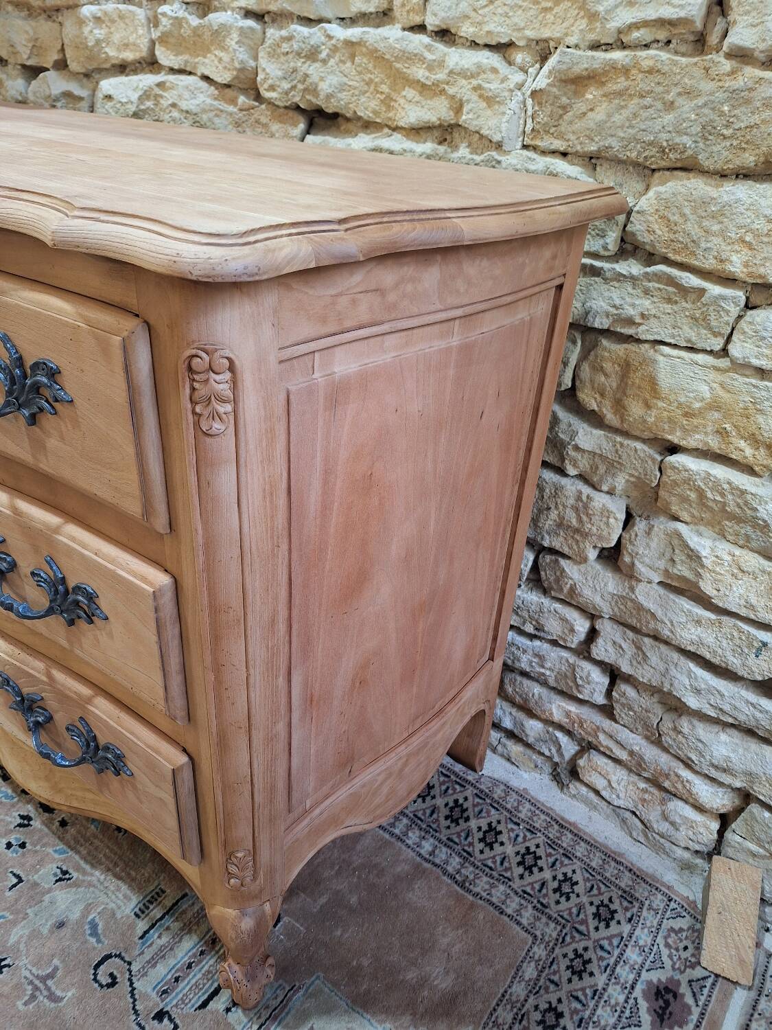 Solid cherry chest of drawers