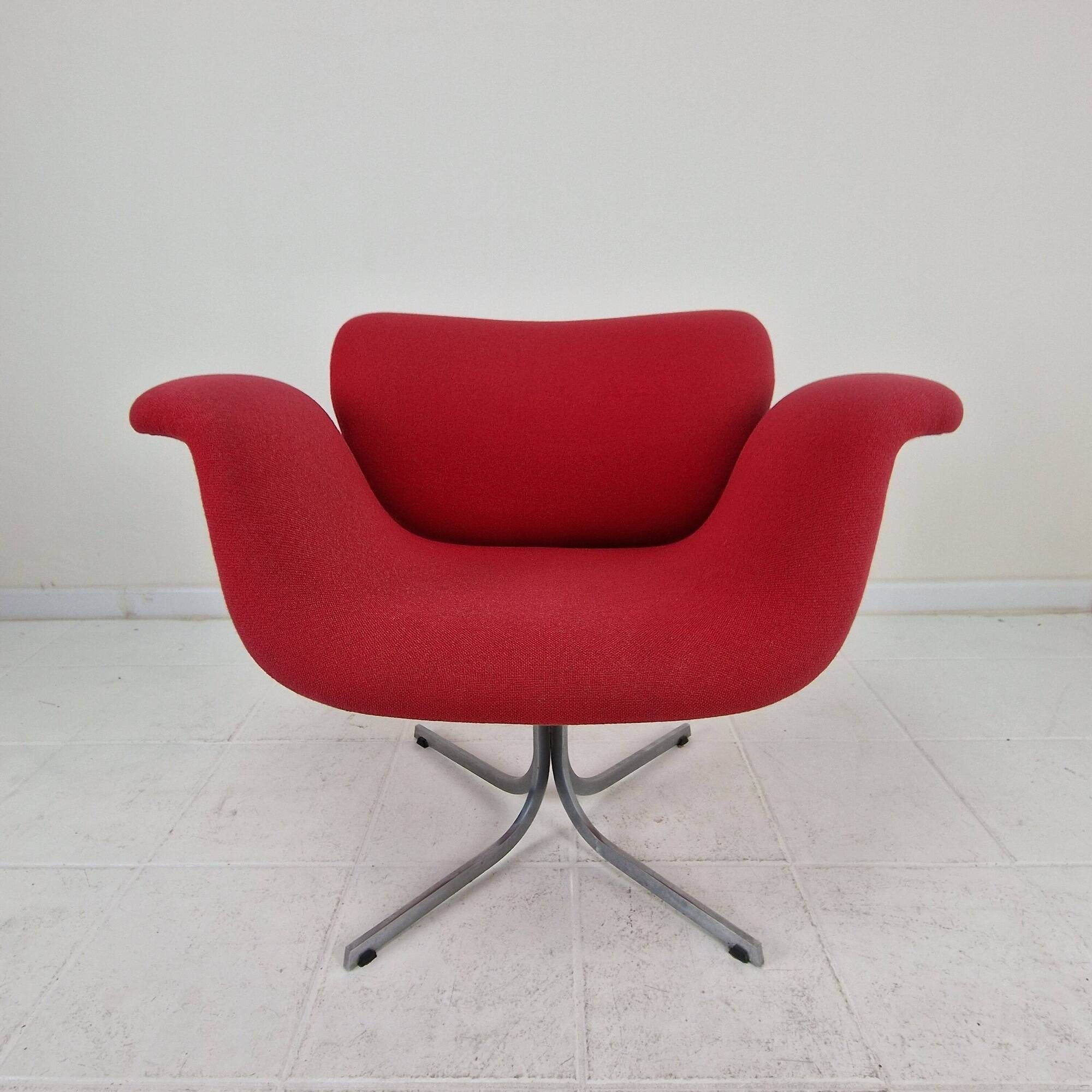 Set of 2 'Big Tulip' Easy Chairs (Model 543) by Pierre Paulin for Artifort