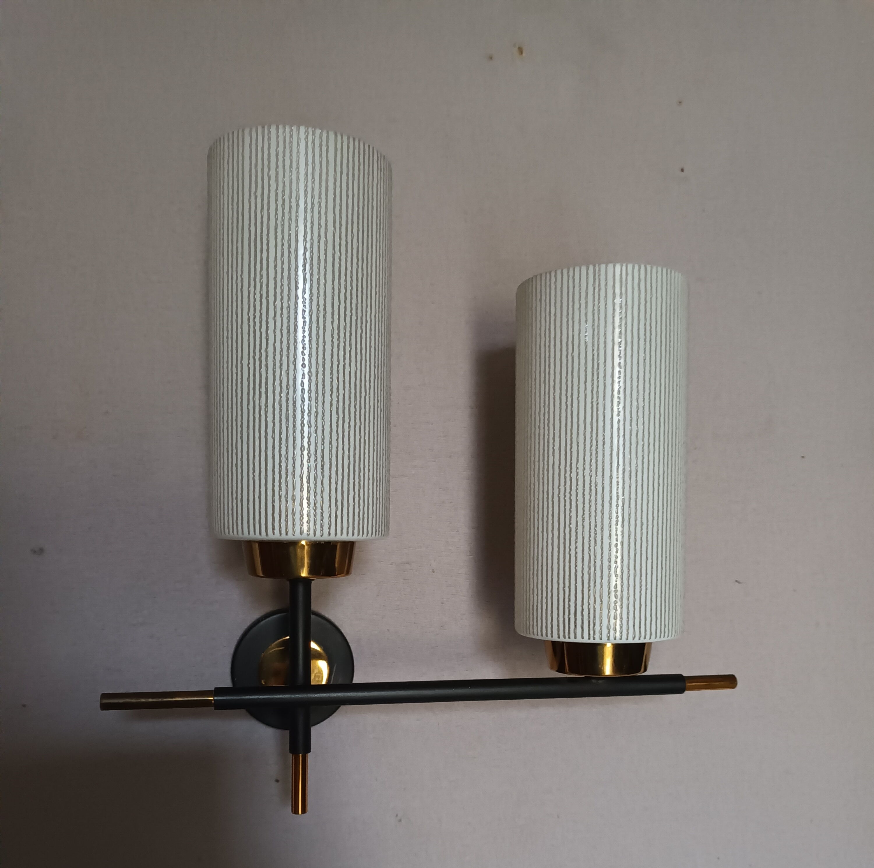 Double wall lamp from the house arlus, 60s