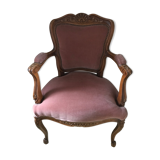 fauteuil cabriolet style Louis XV