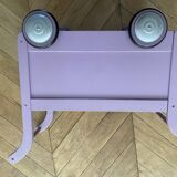 Doll bed on wheels // moulin roty walking trolley