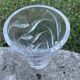 Vintage crystal vase