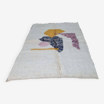 Tapis berbère en laine fait main 250 x 150 cm