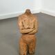 Vintage terracotta sculpture | Female torso