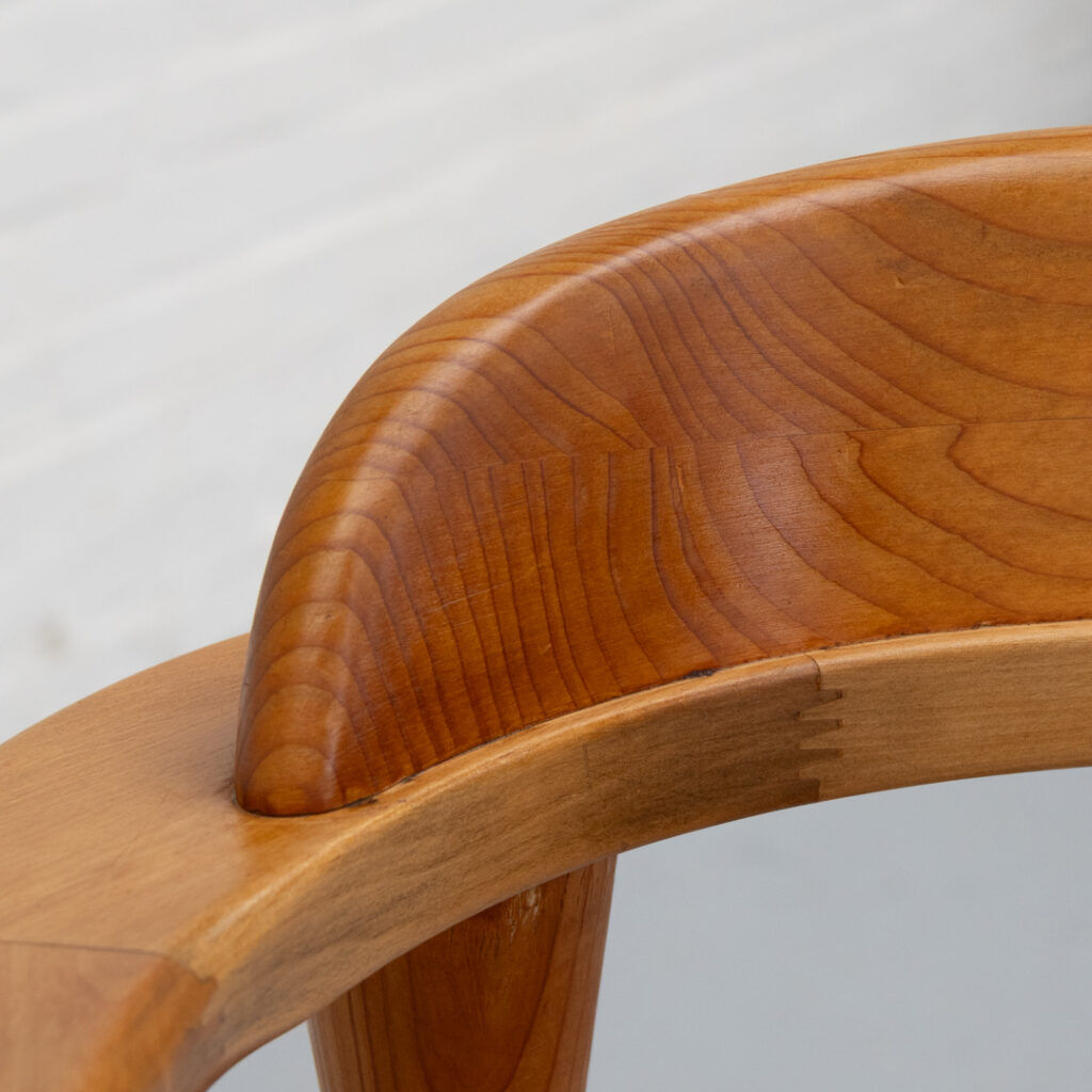 Set of 4 Alder Wood Opus Dining Chairs by Team 7 Austria