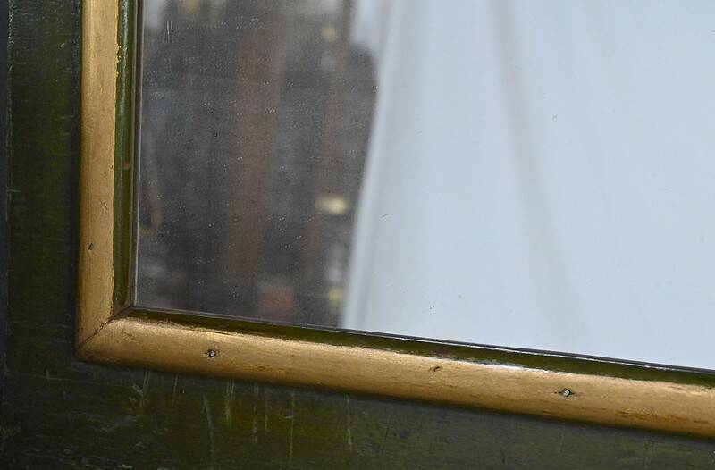 Small Painted Oak Dressing Table, Louis XV style – Late 18th century