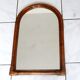 Miroir bambou ovale 55.5X34 cm/21.85 X 13.38"- ancien miroir mural bambou,