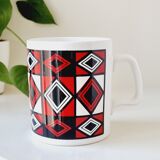 6 mugs Staffordshire Potterie England