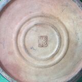 Painted and varnished terracotta stamped Biot